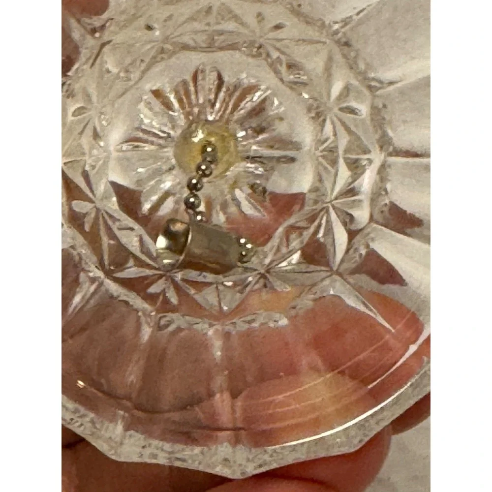 Vintage 1970's Hofbauer Byrdes Collection Lead Crystal Bell Collectible Birds